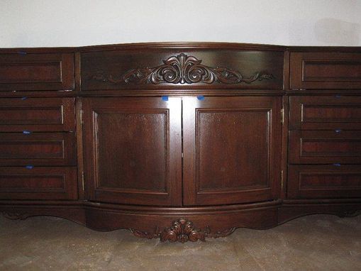 Custom Made Curved Front Vanity