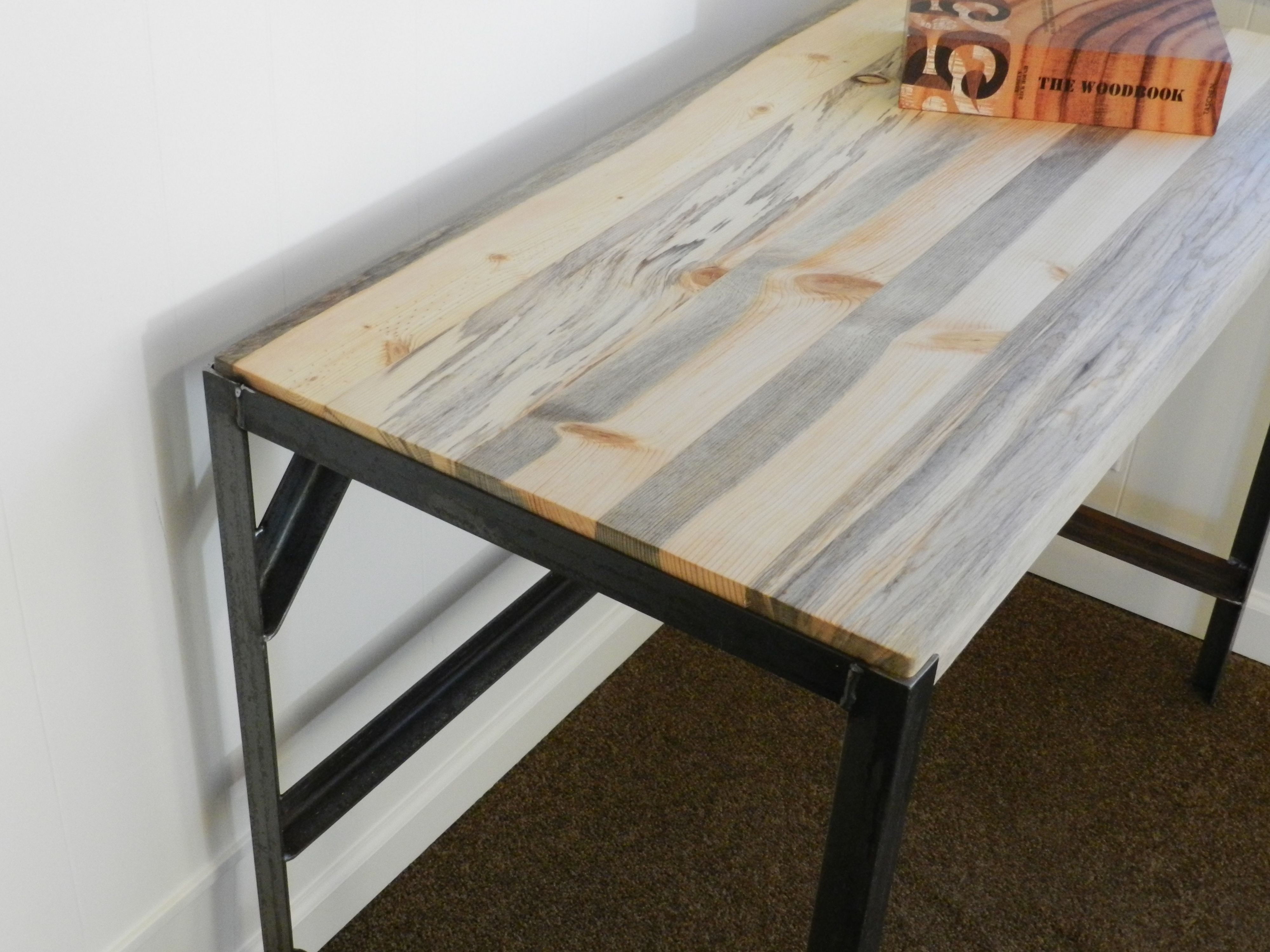 Custom Beetle Kill Desk Study Table By Purpose And Pine