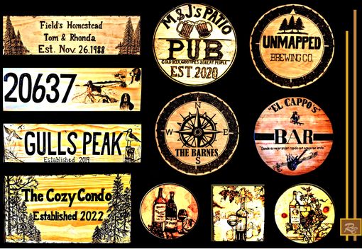 Custom Made Memorial, Sign, Art, Remembrance, Custom, Wood, Signs