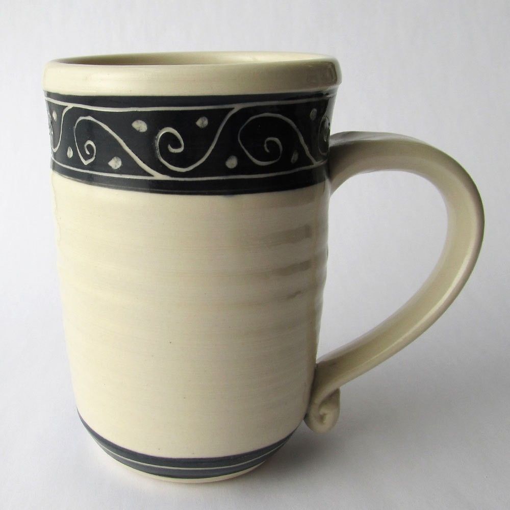 Custom Made Handmade Stoneware Mug by Clay With Me