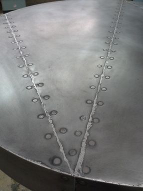 Custom Made Zinc Coffee Table