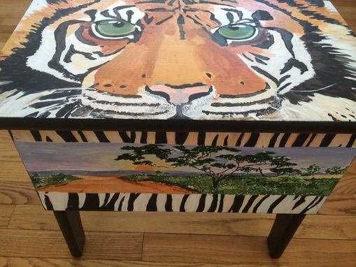 Custom Made Tiger Box