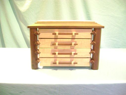 Custom Made Pagoda Style Jewelry Box