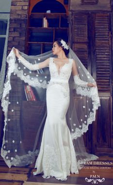 Custom Made Couture Custom Made Wedding Dress-Custom Order (#Pb091)