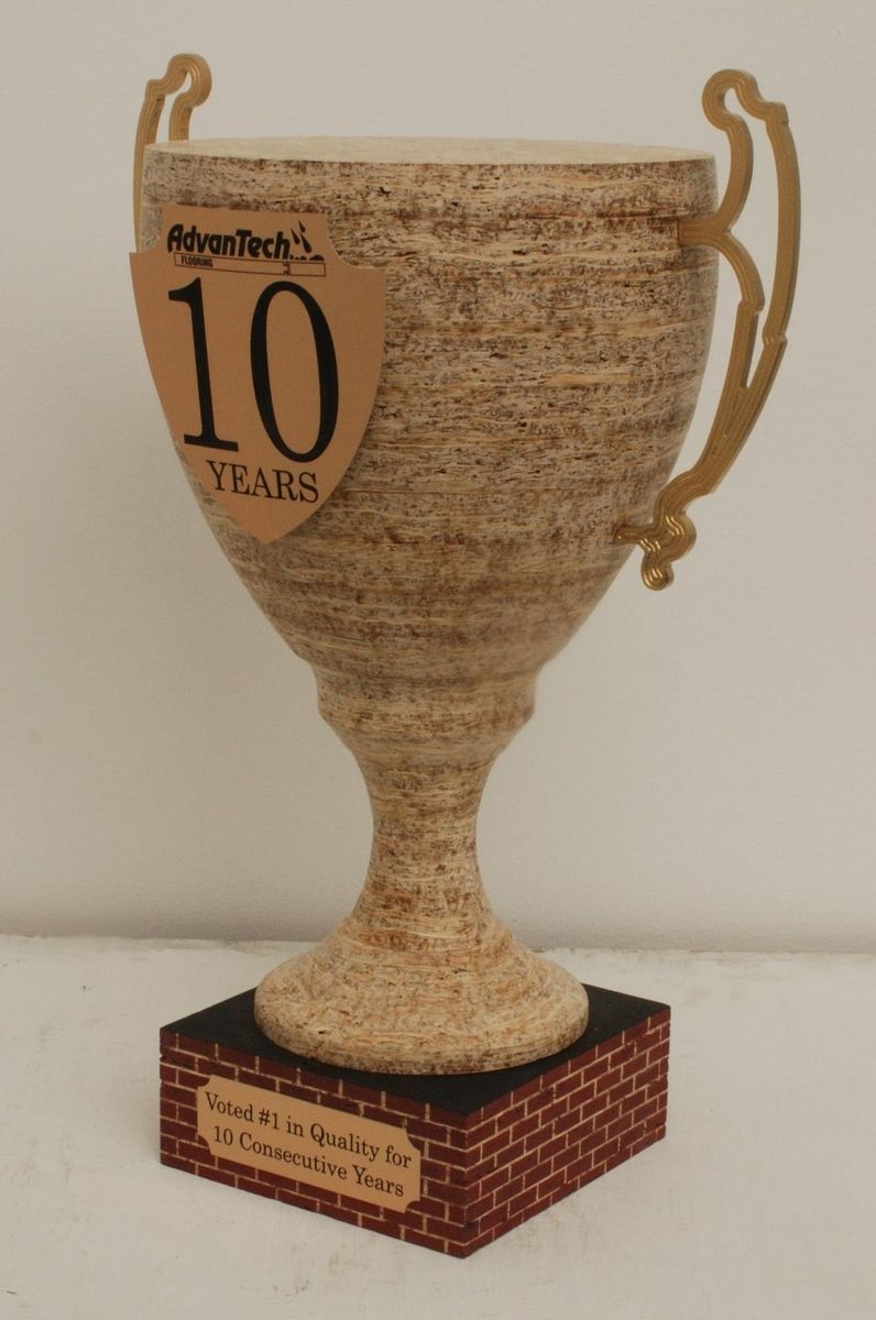 Hand Crafted Custom Wooden Trophy Promotional Pieces by Acme Industrial ...