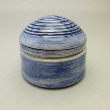 Custom Made Blue Salt Cellar