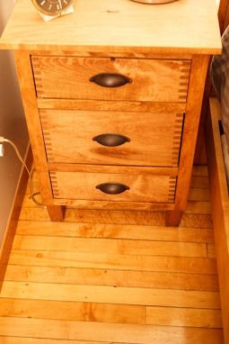 Custom Made Classic 7 Drawer Chest And 3 Drawer Nightstand
