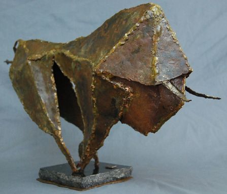 Custom Made Running Bull Sculpture