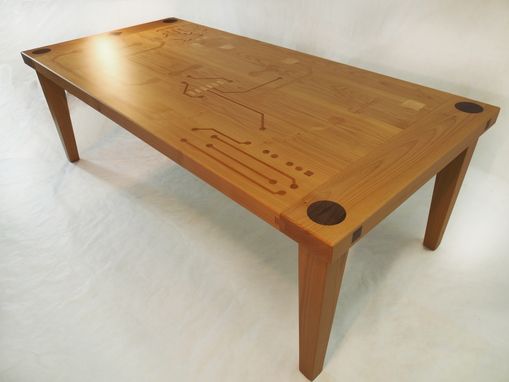 Custom Made Alder Wood Custom Made Dining Table