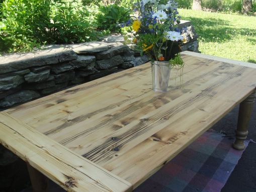 Custom Made Reclaimed Cyprus/Spruce Farmhouse Table