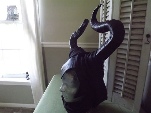 Custom Made Horned Female Mask (Maleficent Like)