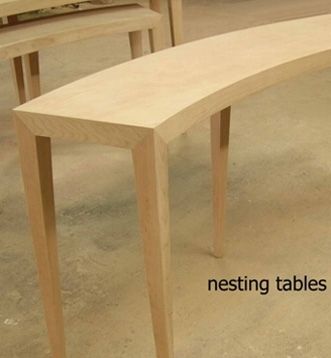 Custom Made Nesting Tables
