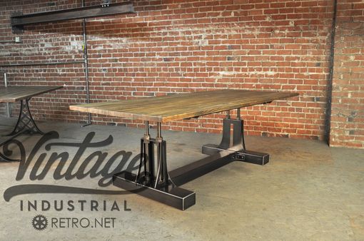 Custom Made Post Industrial Bar Table