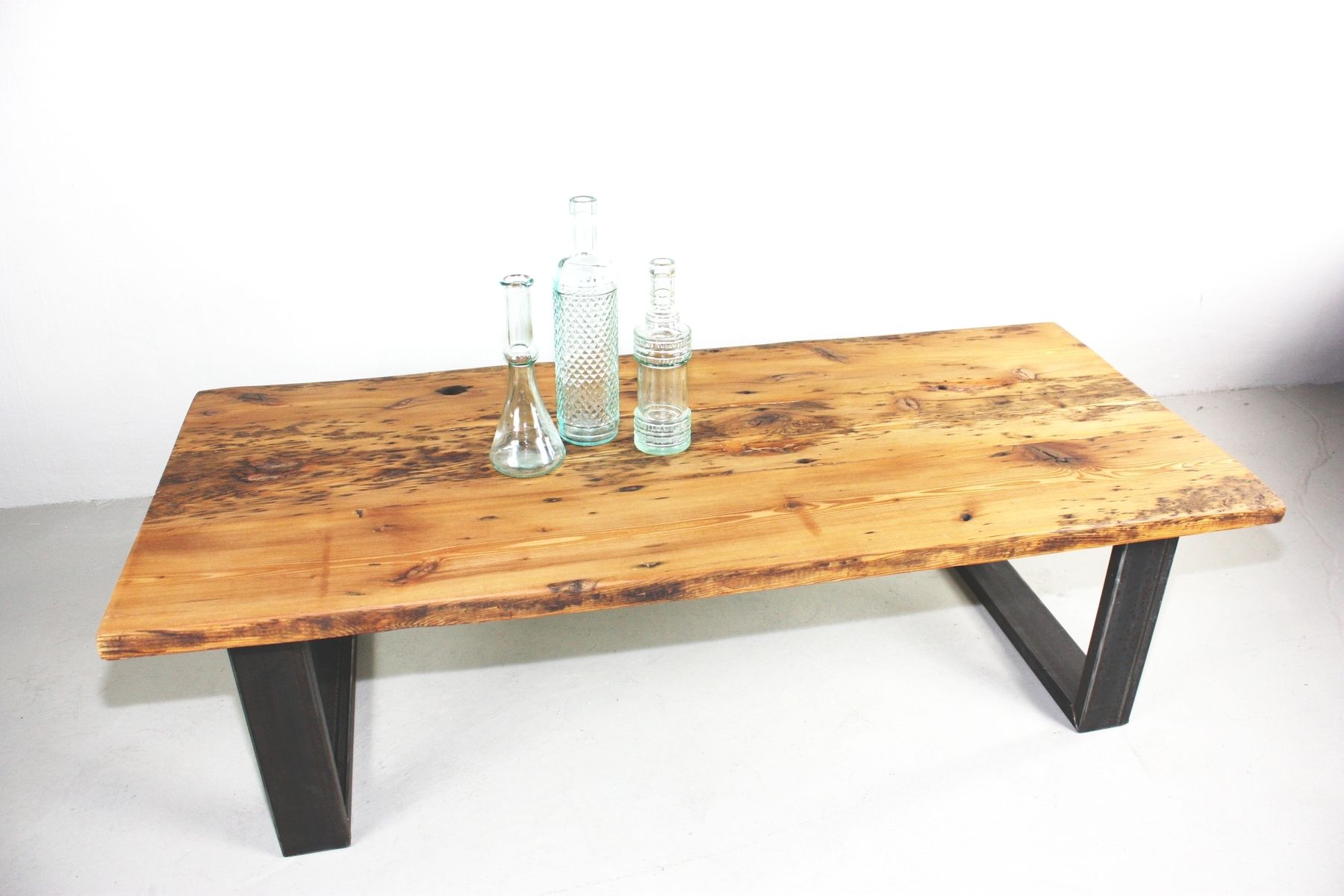Buy Custom Made Reclaimed Pine Coffee Table, made to order from what WE
