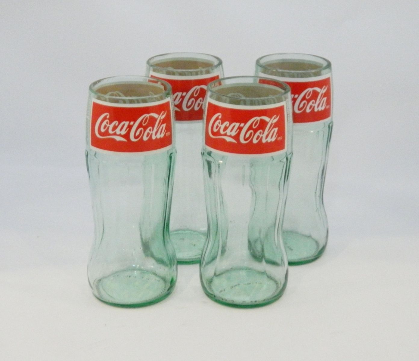 Hand Made CocaCola Bottle Tumbler Coke 10oz Glasses by Milton Douglas