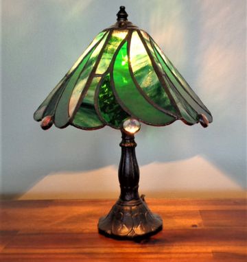 Custom Made Stained Glass Accent Lamp (Sm)