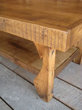 Hand Made Reclaimed Chestnut Rafter Tail Coffee Table By Unique Reclaimed Chestnut Rafter Tail Coffee Table