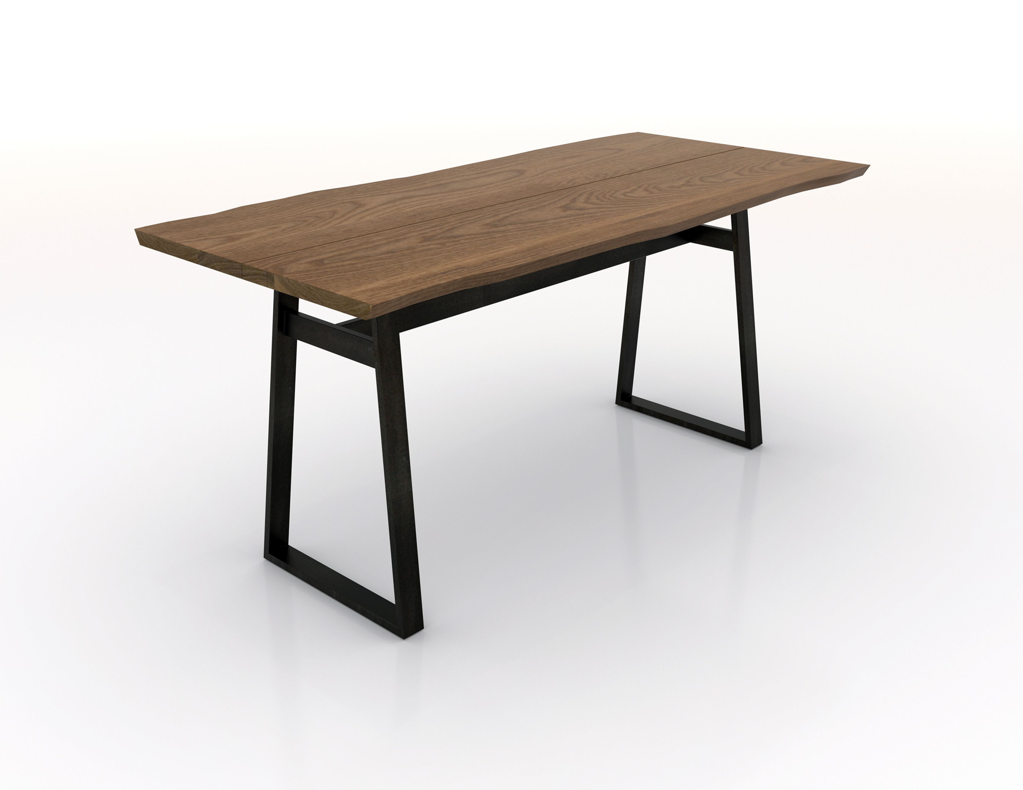 Hand Made Modern Industrial Stand Up Conference Table By