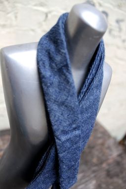 Custom Made Custom Chambray Bow Tie