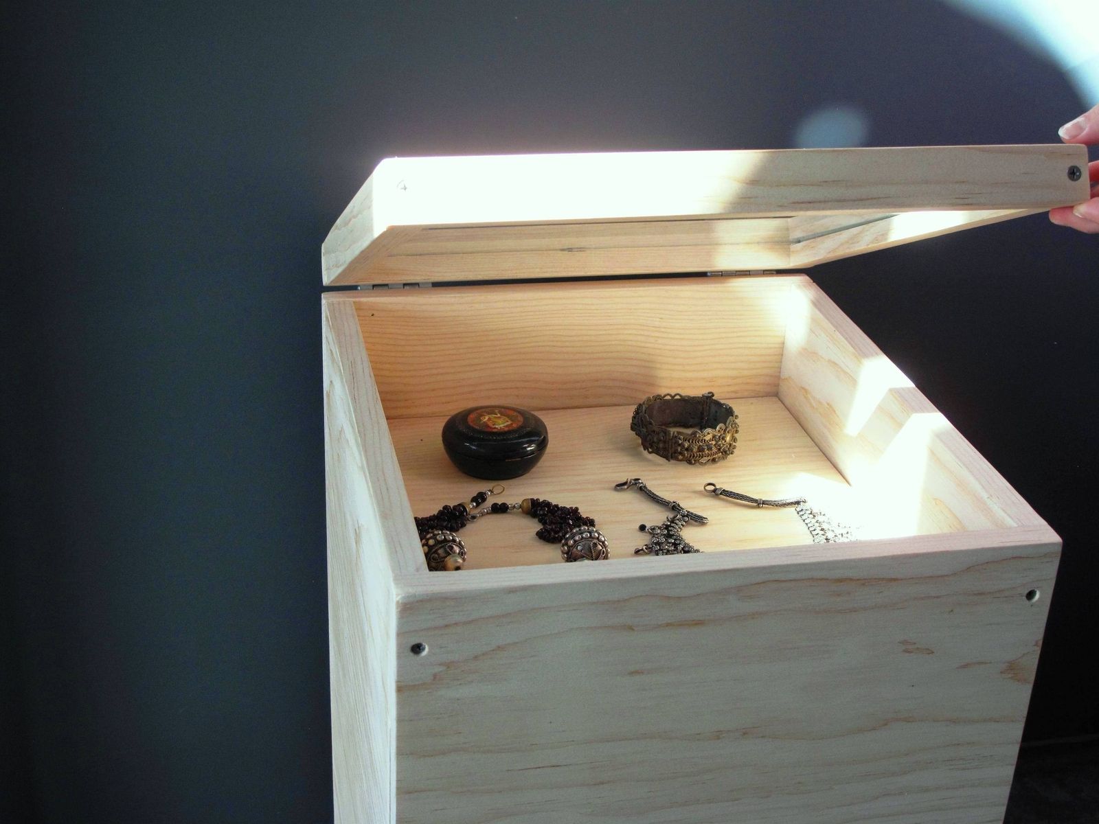 Custom Display Coffee Table / End Table by Catapult Woodworks