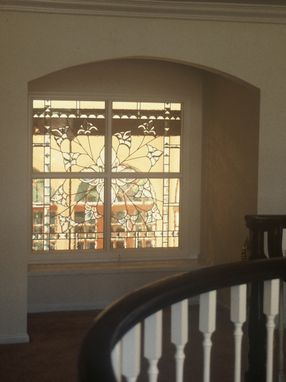 Custom Made Custom Home Or Office Stained Glass Window And Partitions. - Interior Home Installation