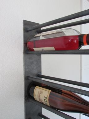 Custom Made Custom Vertical Wine Rack