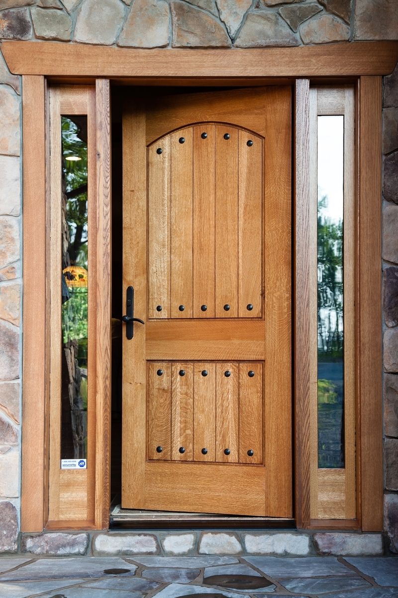 Custom Rustic Country Entry Door by Gerspach Handcrafted Woodworks Llc.  CustomMade.com