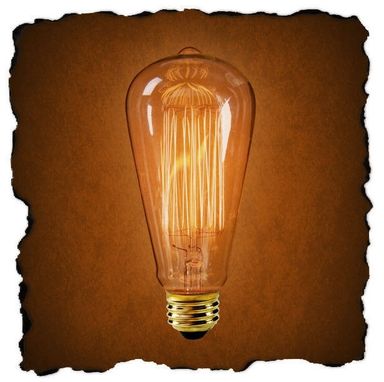 Custom Made Marconi Perma Glow Antique Light Bulb 60w