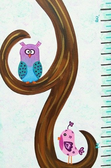 Personalized Owl Growth Chart