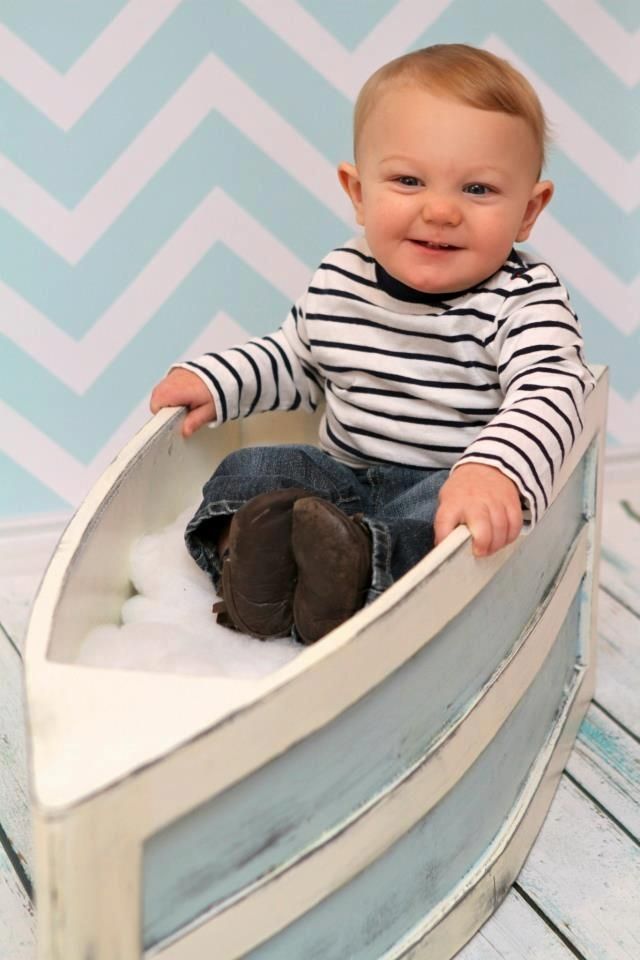 Custom Made Boat Baby Prop by Zep's Photography Props 