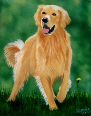 Custom Made Dogs Painted In Oils On Canvas, Wood, Slate, Or Fabric