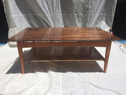 Custom Made Floating Top Coffee Table - Shipping Included