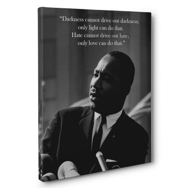 Custom Made Martin Luther King Jr Motivation Quote Canvas Wall Art