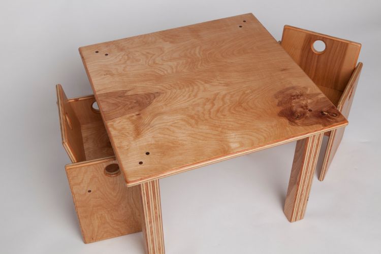 Hand Made Wooden Toddler\'s Table And Chairs by Fast Industries LLC ... Hand Made Wooden Toddler\'s Table And Chairs by Fast Industries LLC ...