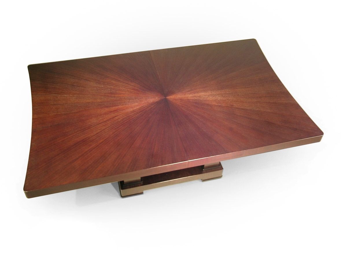 Hand Crafted Lotus Dining Table by Lee Weitzman Furniture Inc.