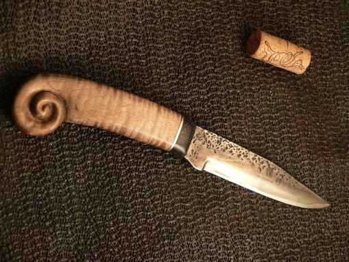 Custom Made Custom Knife, Shell Handle