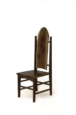 Custom Made Walnut Chair