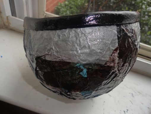 Custom Made Paper Mache Bowl