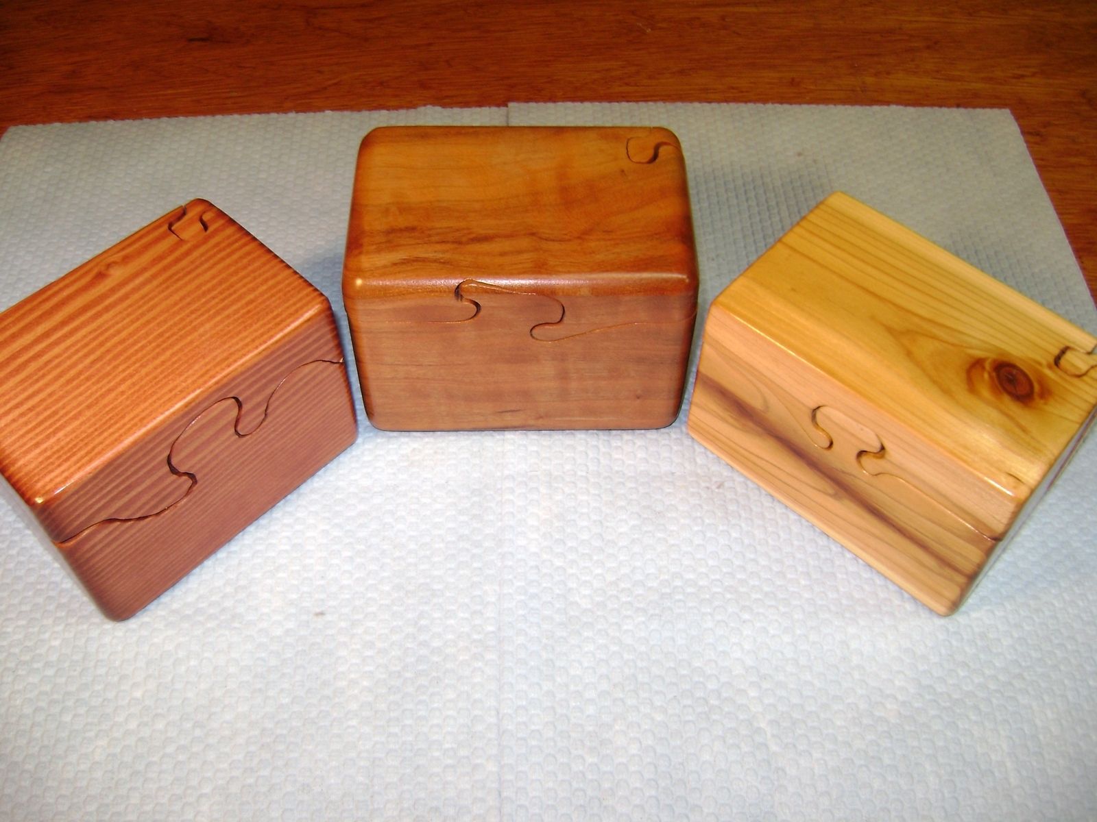 Hand Crafted Puzzle Boxes by JM Wood CustomMade.com