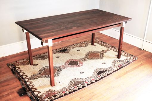 Custom Made Cartesia Table With Floating Top
