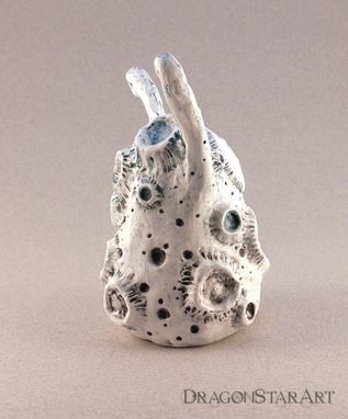 Custom Made Moon Alien Sculpture