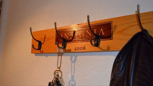 Custom Made Wine Panel Insignia  Chain/ Coat/ Key/ Rack