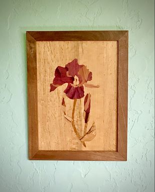 Custom Made Iris Wall Art