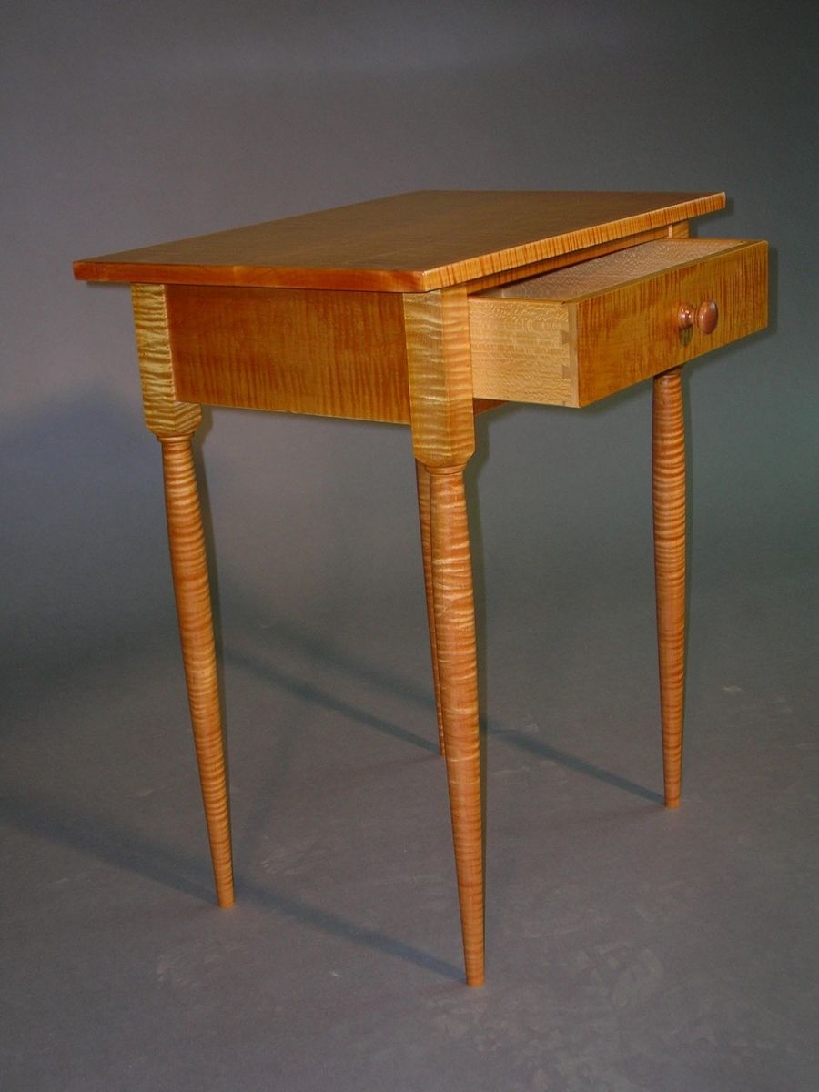 Custom Made Shaker Style Side Table by Matthew Sharratt Woodworking