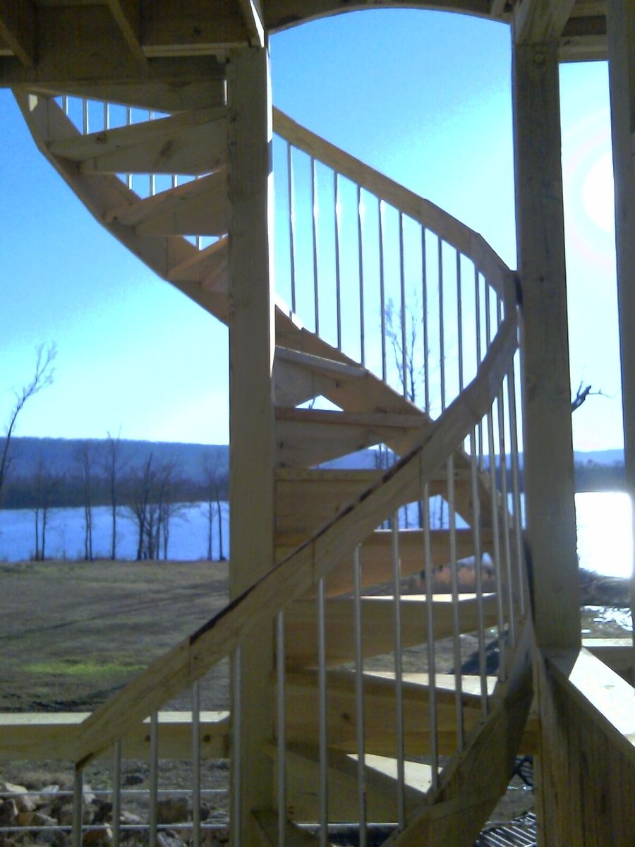 Custom Made Spiral Staircase Kit by Oz•Or•Art (Ozark Original Art and ...