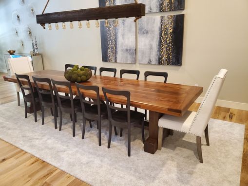 Custom Made Long Beautiful Kitchen Table
