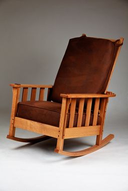 Custom Made Quarter-Sawn White Oak Rocker