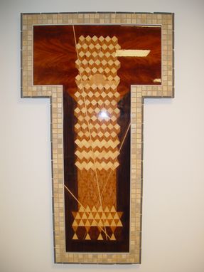 Custom Made Marquetry Artwork