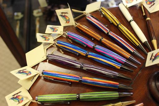 Custom Made Spectraply Ballpoint Pens