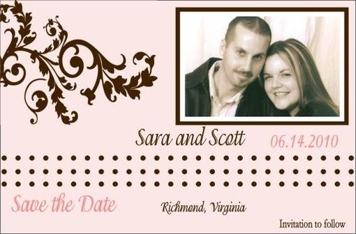 Custom Made Customizable Photo Save The Date- Modern Fun Design You Choose The Colors Listing Stats